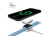 Mobilize 3in1 Magnetic Wireless Charger MagSafe Compatible 15W White (Apple only)